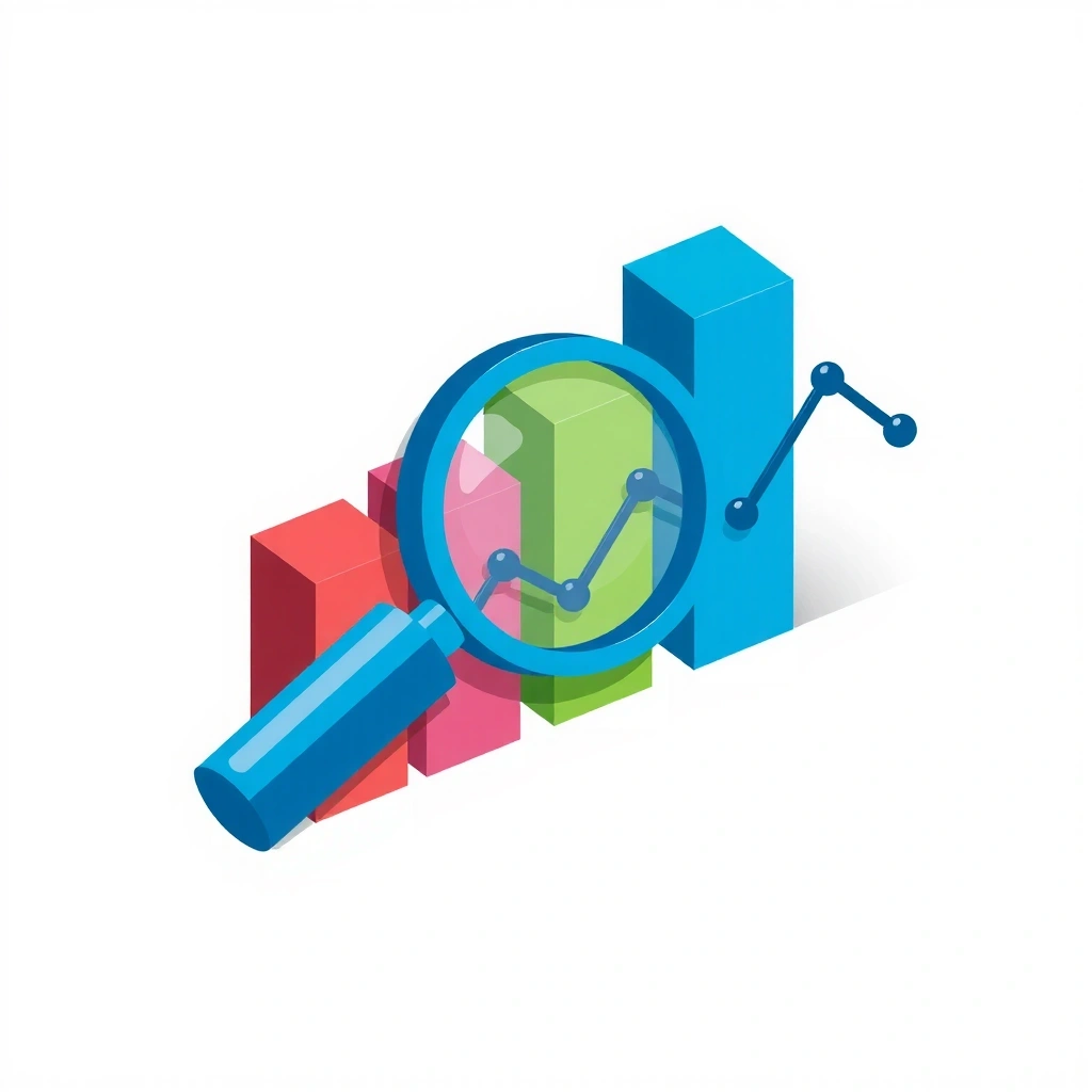 Ikona analytiky a měření dat