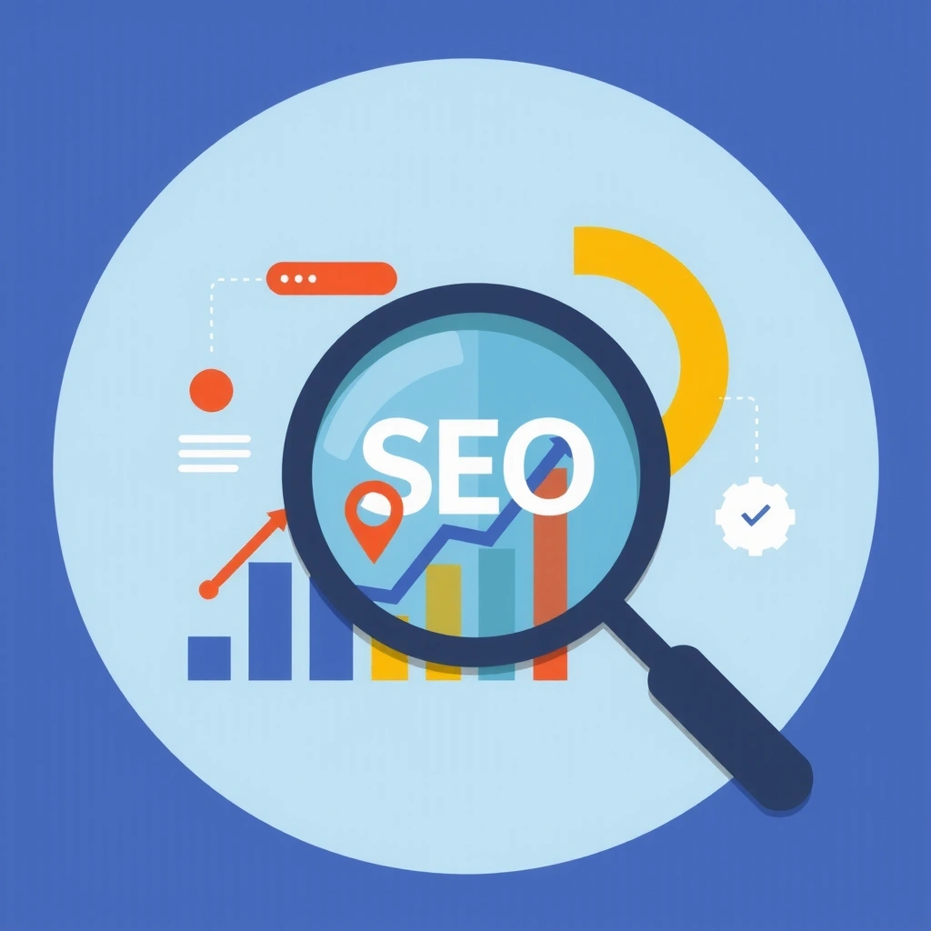 Ikona SEO optimalizace